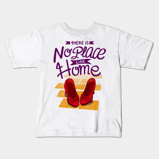 No Place like Home Kids T-Shirt by ursulalopez